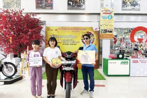 LỄ TRAO THƯỞNG MAY MẮN VỀ TAY – MUA NGAY TRÚNG LỚN